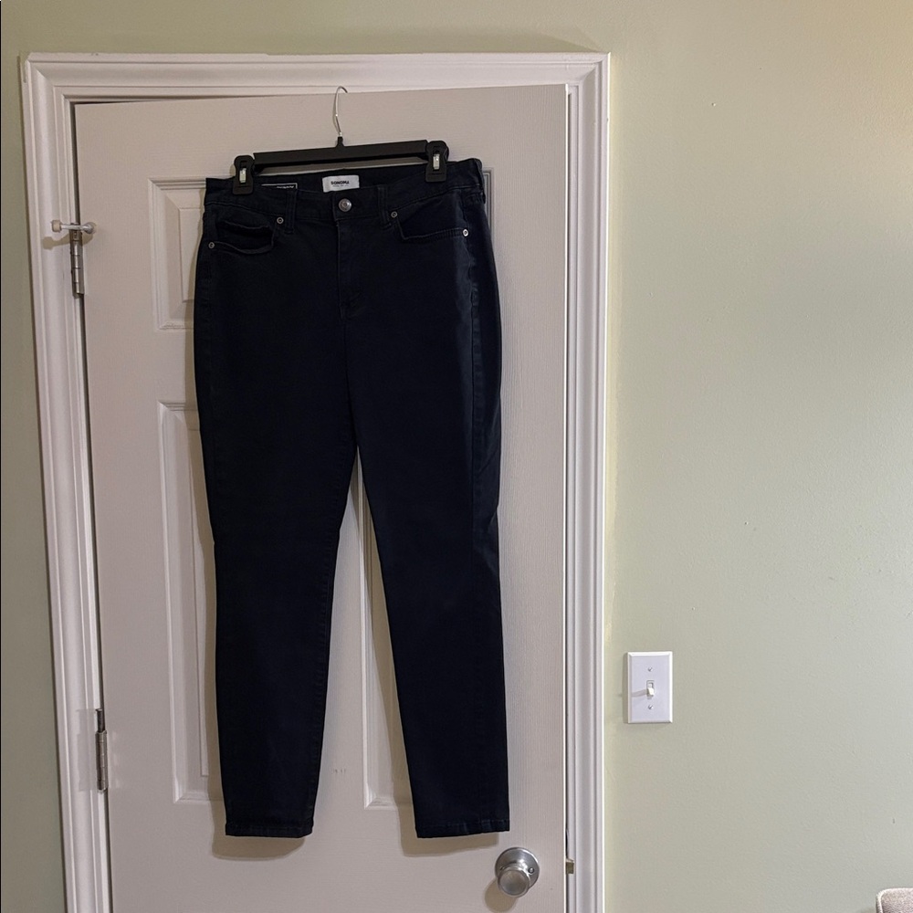 Sonoma Women's Black Skinny Jeans Size 10